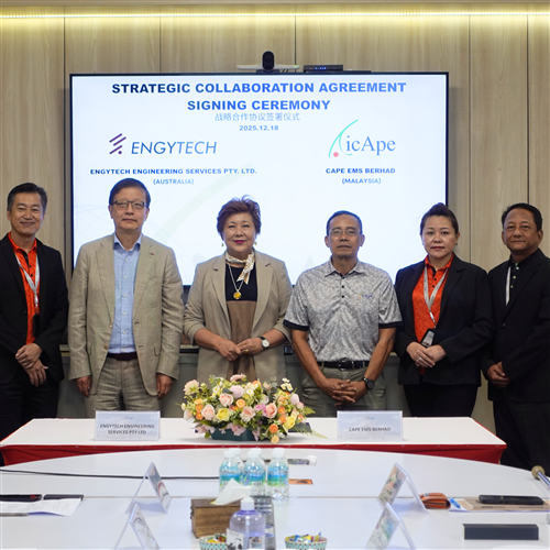 CAPE EMS and Engytech Strategic Collaboration Signing Ceremony
