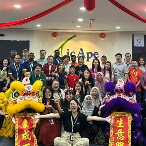CAPE EMS Berhad Hosts Lion Dance Performance 